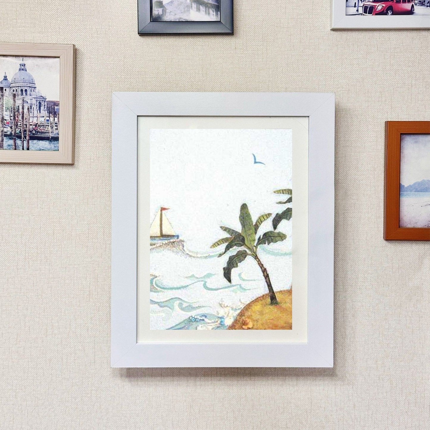 Children's Art Wooden Frame Photo Frame Decorative Photo Frame Kids Art Frames V1294-YM0521-230306SM01-3
