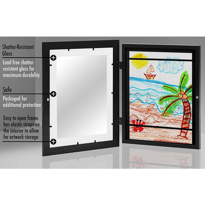 Children's Art Wooden Frame Photo Frame Decorative Photo Frame Kids Art Frames V1294-YM0521-230306SM01-3