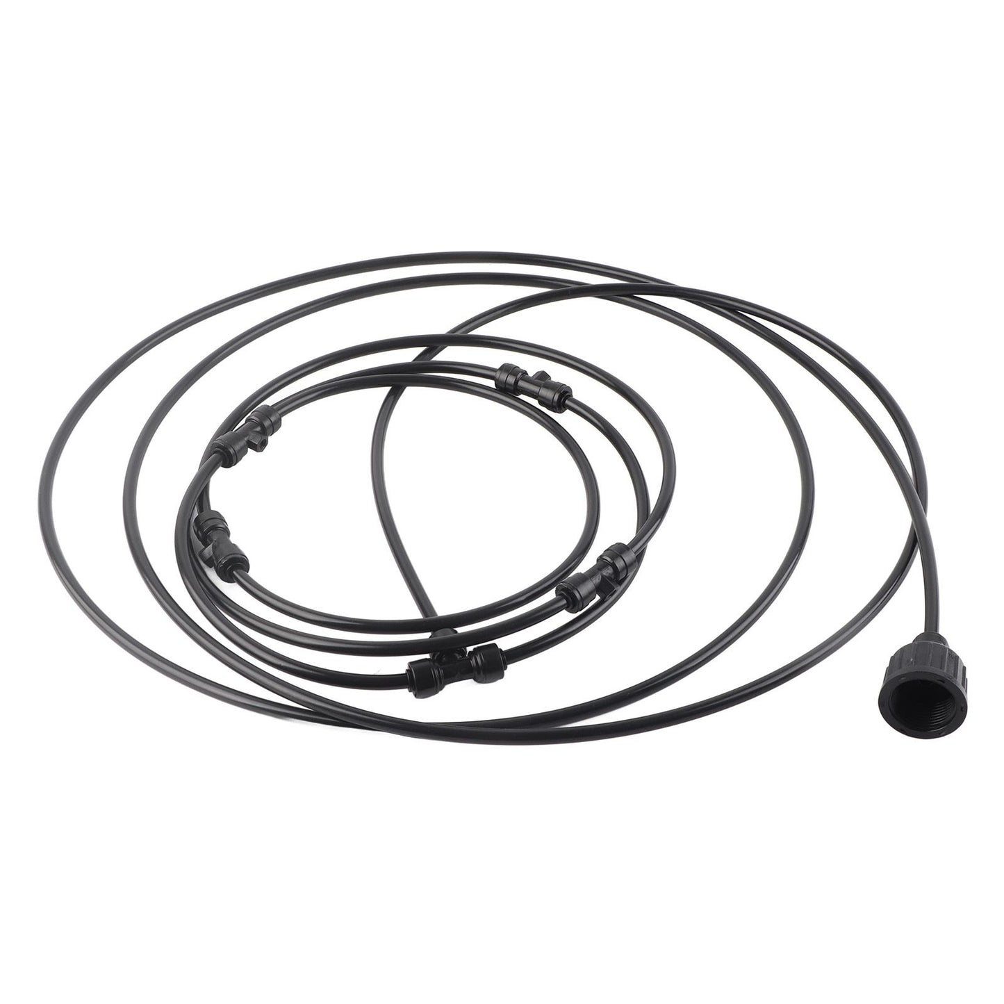 Black Spray Ring Outdoor Cooling Low Pressure Spray Set Spray Ring Fan with Cooling System V1294-YM0521-230404KM04-6