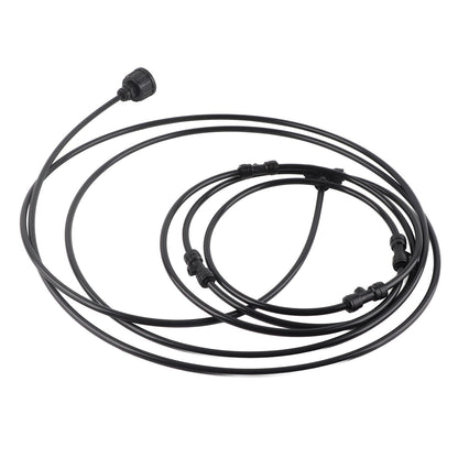 Black Spray Ring Outdoor Cooling Low Pressure Spray Set Spray Ring Fan with Cooling System V1294-YM0521-230404KM04-6