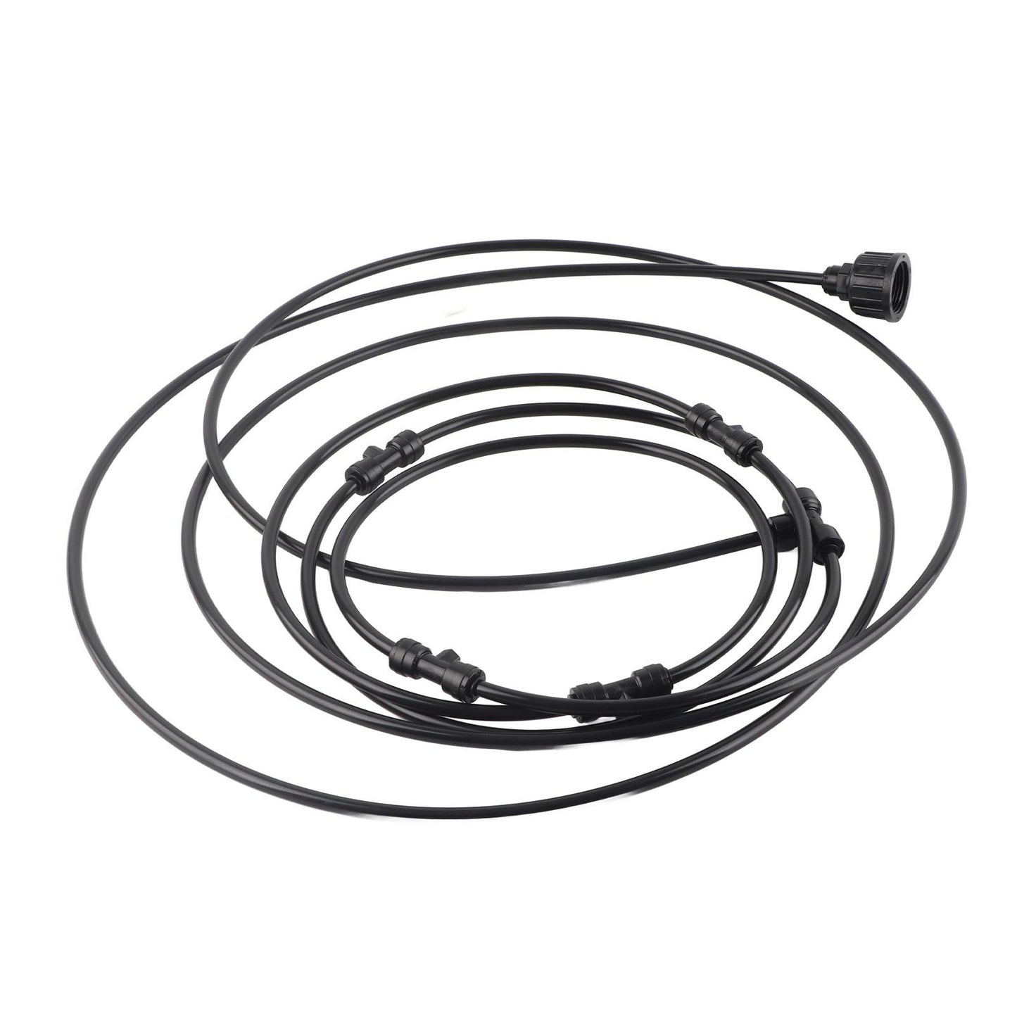 Black Spray Ring Outdoor Cooling Low Pressure Spray Set Spray Ring Fan with Cooling System V1294-YM0521-230404KM04-6