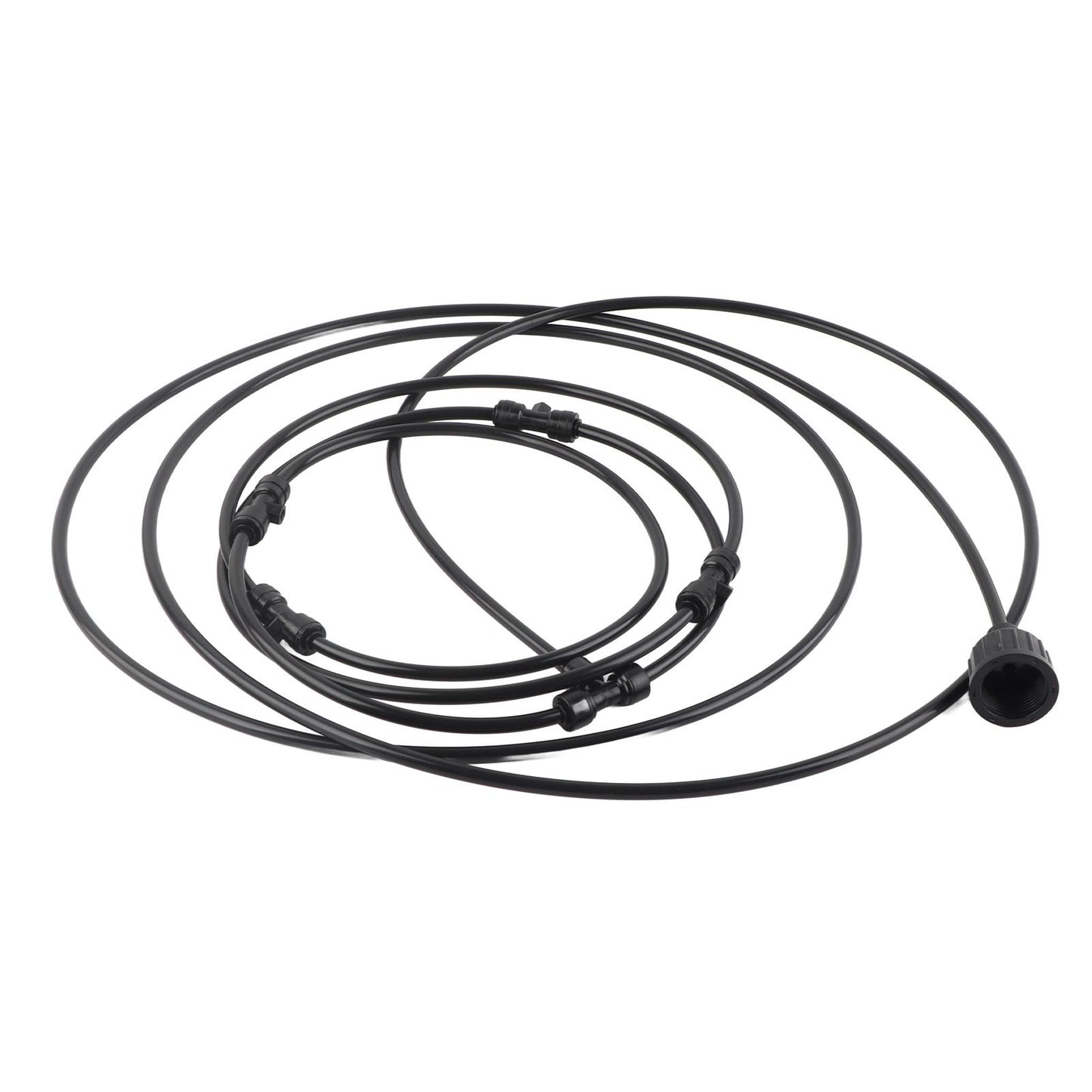 Black Spray Ring Outdoor Cooling Low Pressure Spray Set Spray Ring Fan with Cooling System V1294-YM0521-230404KM04-6