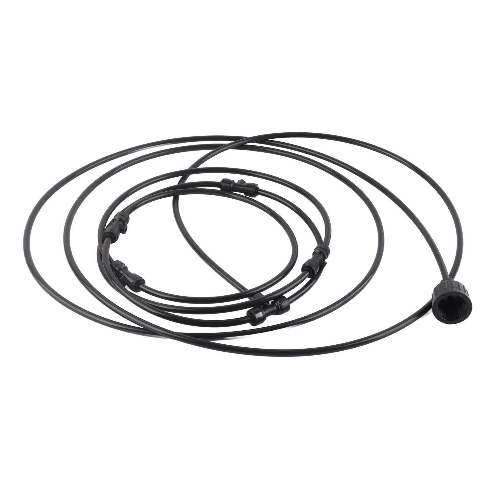 Black Spray Ring Outdoor Cooling Low Pressure Spray Set Spray Ring Fan with Cooling System V1294-YM0521-230404KM04-6