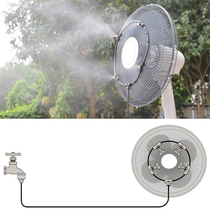 Black Spray Ring Outdoor Cooling Low Pressure Spray Set Spray Ring Fan with Cooling System V1294-YM0521-230404KM04-6
