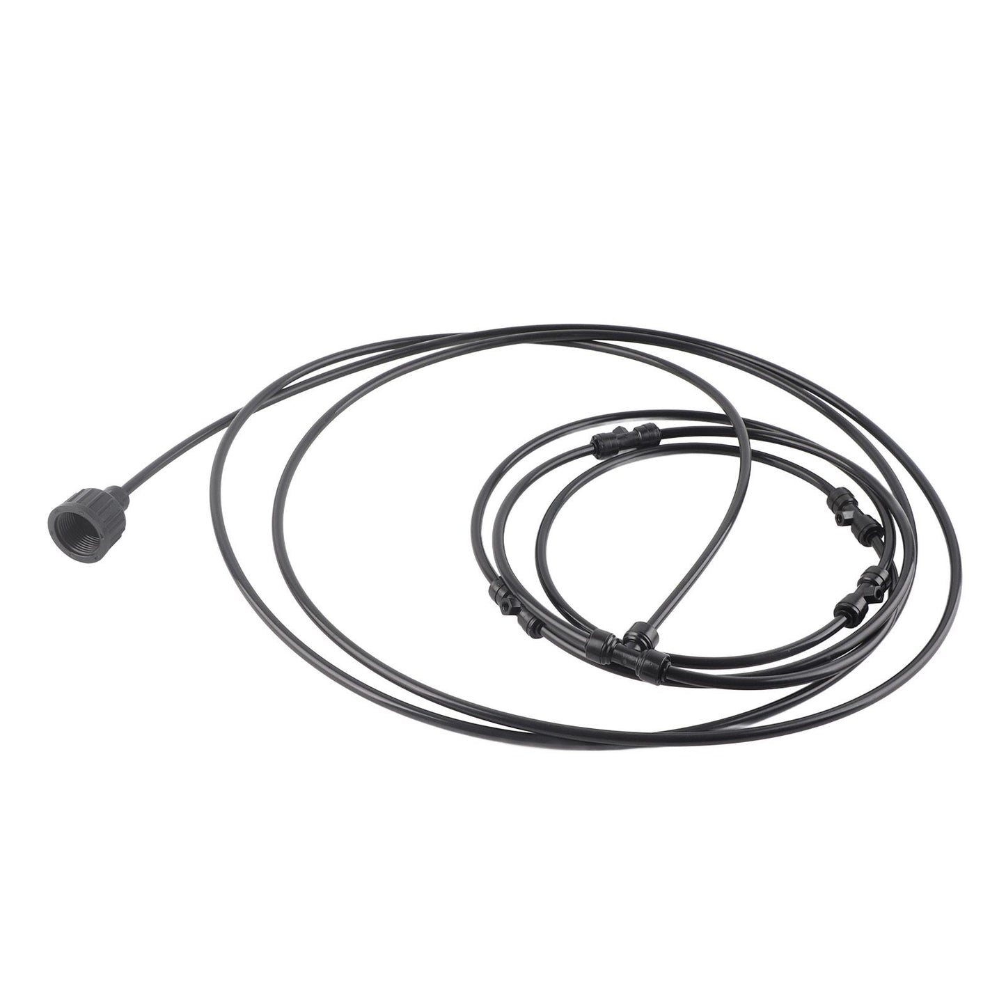 Black Spray Ring Outdoor Cooling Low Pressure Spray Set Spray Ring Fan with Cooling System V1294-YM0521-230404KM04-6