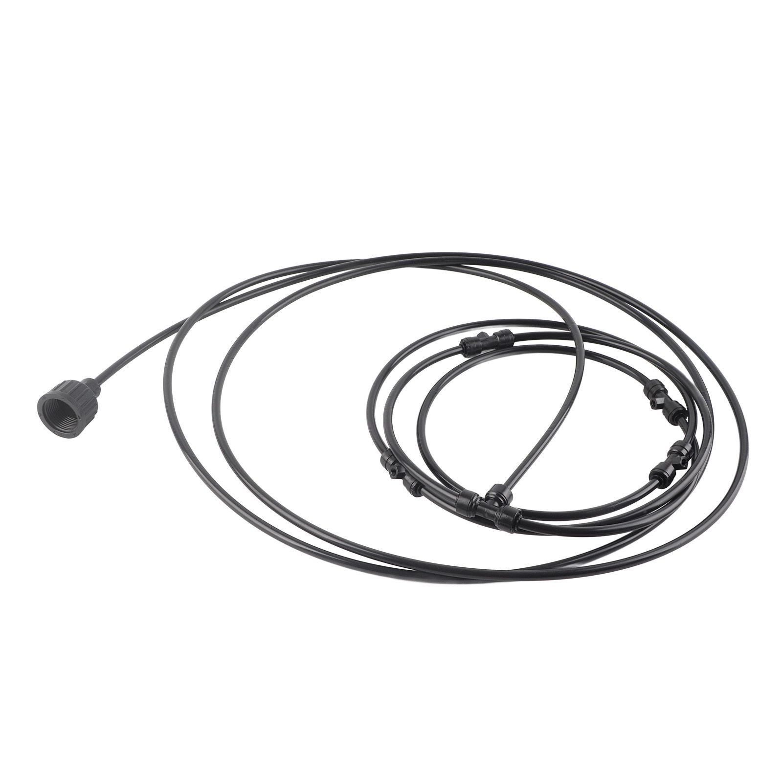 Black Spray Ring Outdoor Cooling Low Pressure Spray Set Spray Ring Fan with Cooling System V1294-YM0521-230404KM04-6