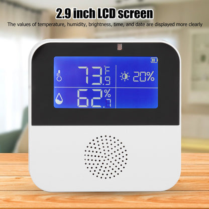 WiFi Humidity Temperature Sensor High Accuracy Smart Thermometer Hygrometer with 2.9 Inch LCD Screen V1294-YM0521-3111220298211