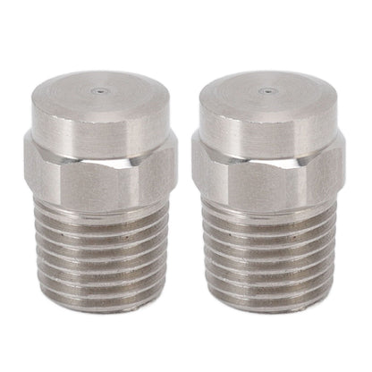 2PCS Misting Nozzle G1/4 Male Thread Flat Head Stainless Steel Atomization Sprayer for Garden Watering V1294-YM0521-3111220304711