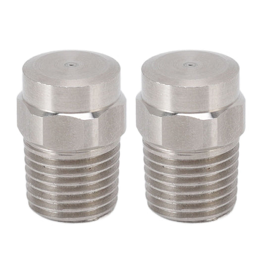 2PCS Misting Nozzle G1/4 Male Thread Flat Head Stainless Steel Atomization Sprayer for Garden Watering V1294-YM0521-3111220304711