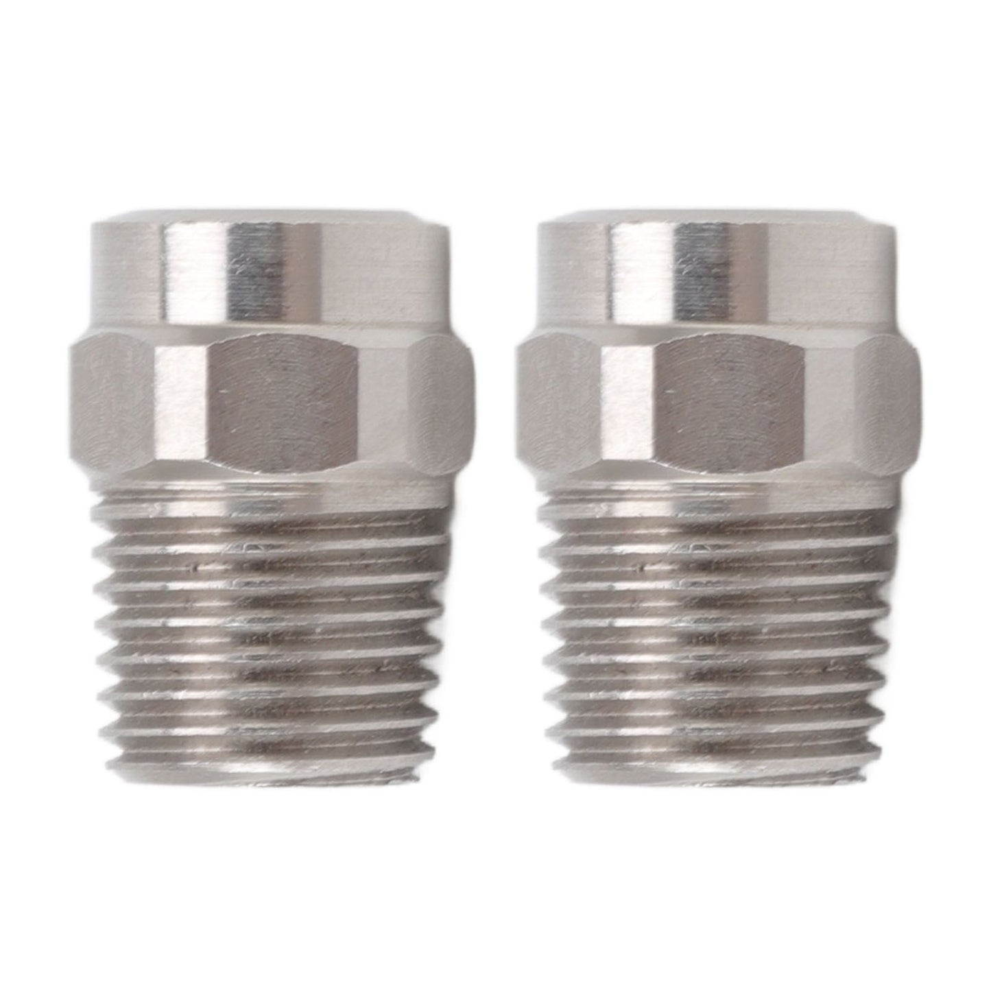 2PCS Misting Nozzle G1/4 Male Thread Flat Head Stainless Steel Atomization Sprayer for Garden Watering V1294-YM0521-3111220304711