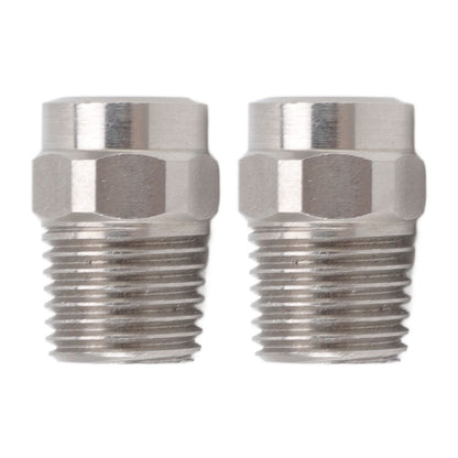 2PCS Misting Nozzle G1/4 Male Thread Flat Head Stainless Steel Atomization Sprayer for Garden Watering V1294-YM0521-3111220304711