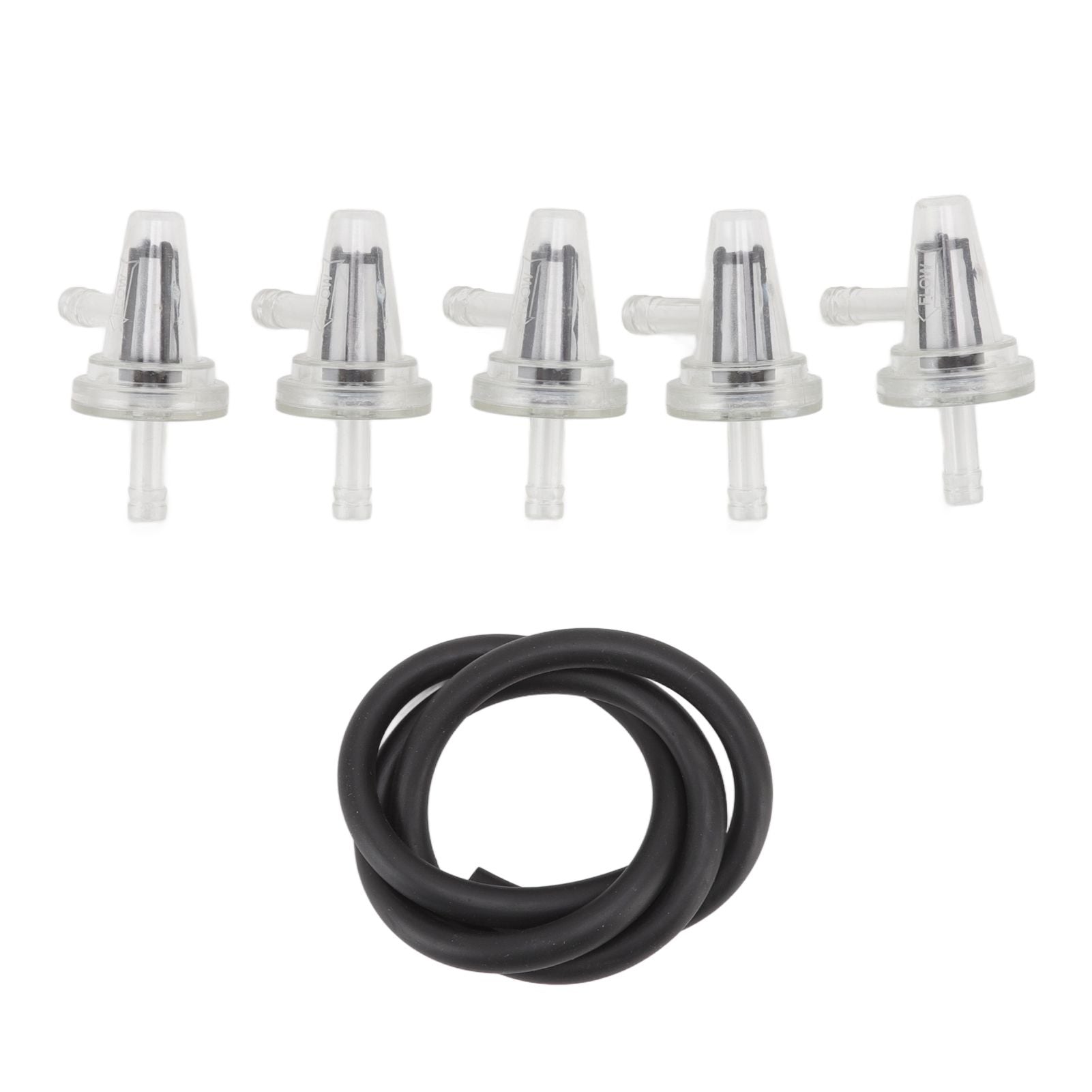 Fuel Filter Kit 90 Degrees Right Angle Inline Fuel Filter for DT100 DT125 DT175 BW350 BW50 BW80 1/4 6mm 7mm V1294-YM0521-3111220311411
