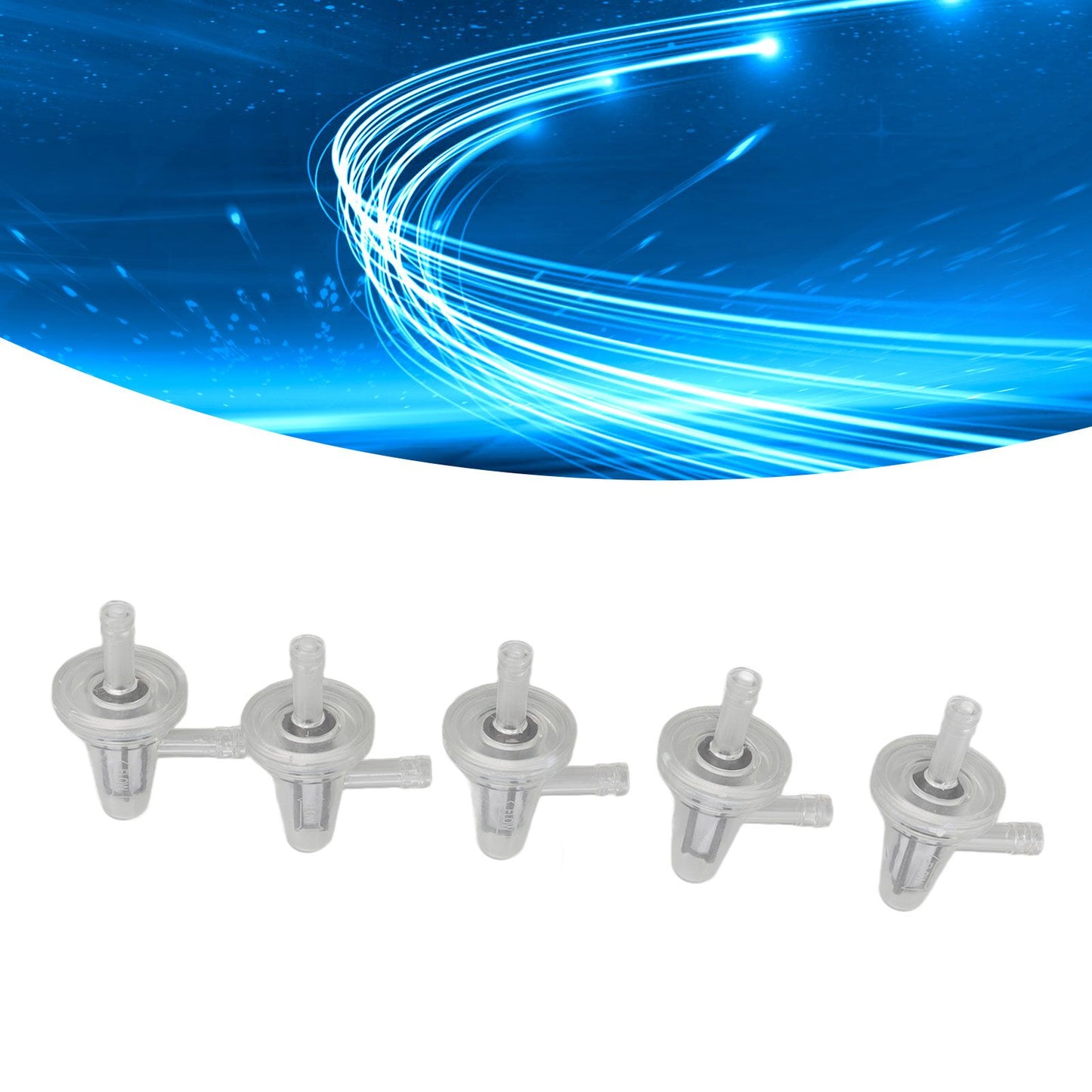 Fuel Filter Kit 90 Degrees Right Angle Inline Fuel Filter for DT100 DT125 DT175 BW350 BW50 BW80 1/4 6mm 7mm V1294-YM0521-3111220311411