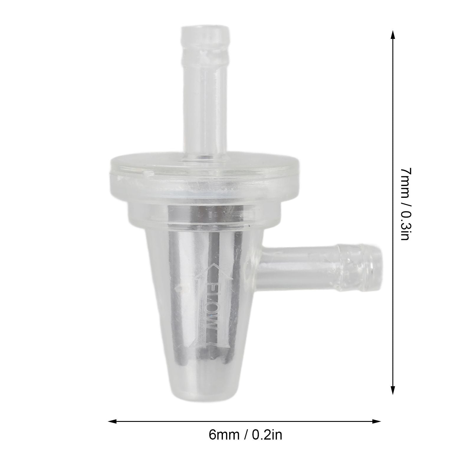 Fuel Filter Kit 90 Degrees Right Angle Inline Fuel Filter for DT100 DT125 DT175 BW350 BW50 BW80 1/4 6mm 7mm V1294-YM0521-3111220311411