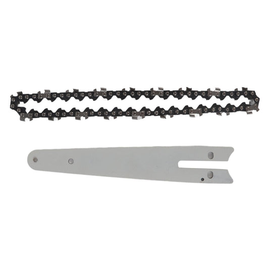 6 Inch Chains Replacement and 6 Inch Chainsaw Guide Plate for Electric Saw Parts Wood Cutting Accessories V1294-YM0521-3111220315611