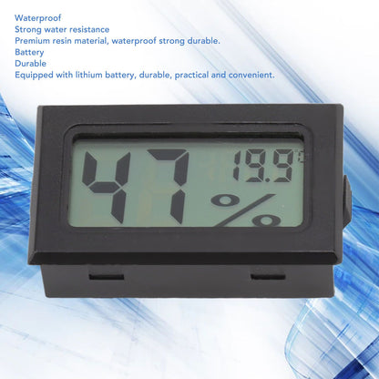 Electronic Thermometer Hygrometer Cigar Box Thermometer Cigar Cabinet Humidity Gauge V1294-YM0521-3111220319311