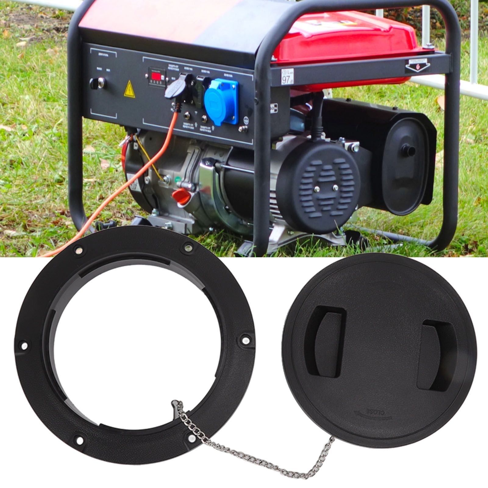 Diesel Generator Tank Cover Corrosion Resistance Anti Interference Plastic Lid Heat Dissipation Cap V1294-YM0521-3111220322111