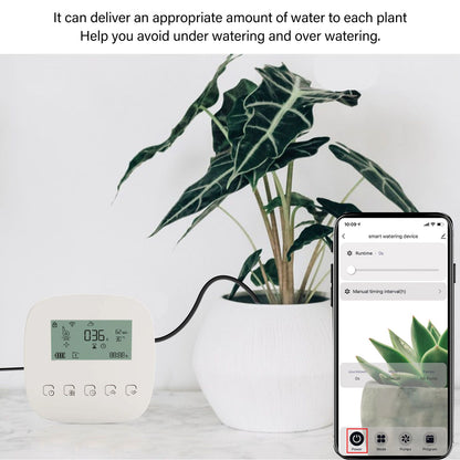 Automatic Drip Irrigation Kit Smart APP WiFi Programmable Timing Irrigaition System Automatic Garden Plants V1294-YM0521-3111220327511