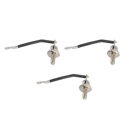 3PCS 25A ZX25 12 Diesel Generator Diode Small Portable Rectifier Diode Replacement Accessories Parts Negative V1294-YM0521-3111230001912