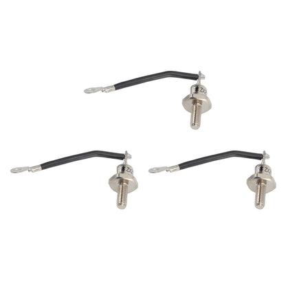 3PCS 25A ZX25 12 Diesel Generator Diode Small Portable Rectifier Diode Replacement Accessories Parts Negative V1294-YM0521-3111230001912