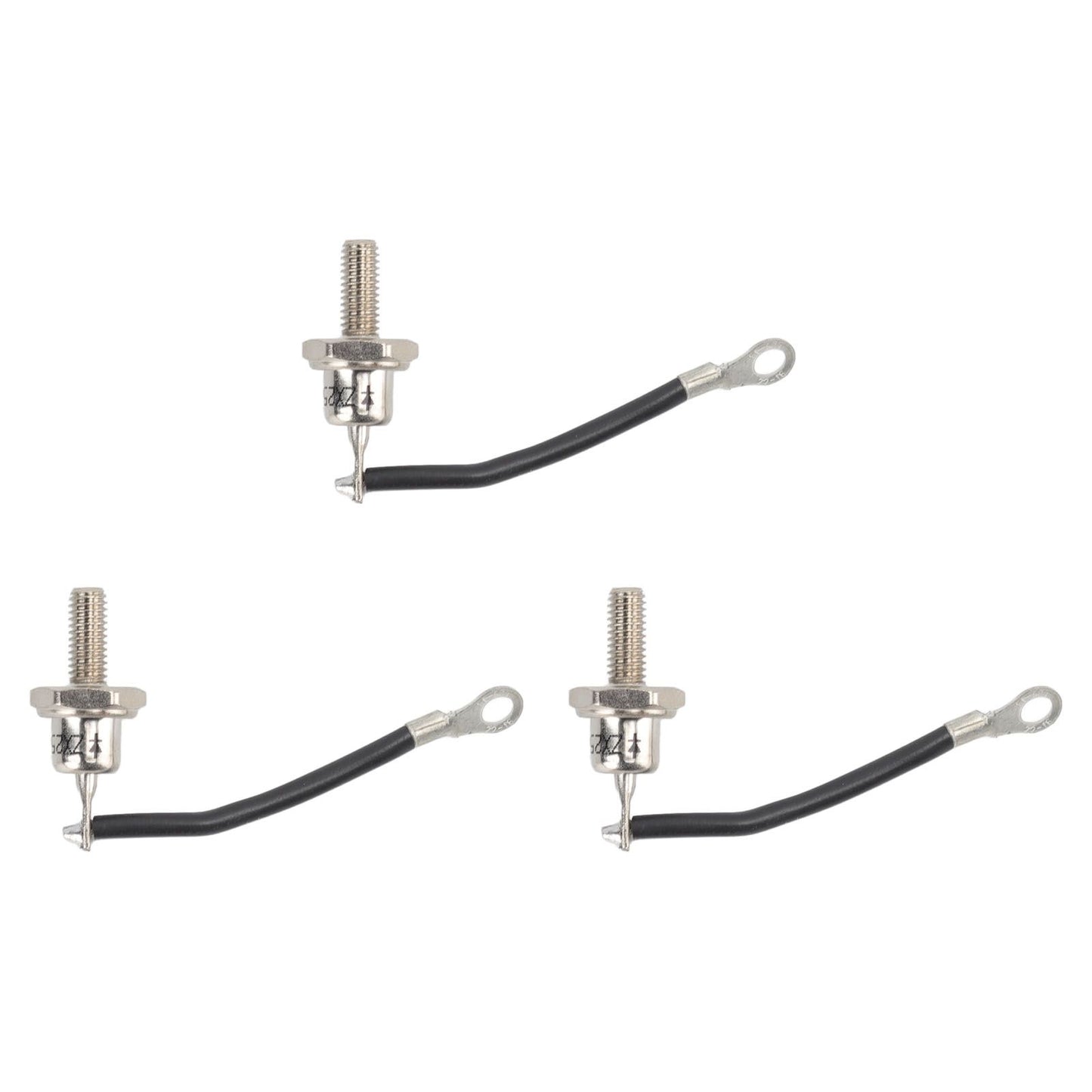 3PCS 25A ZX25 12 Diesel Generator Diode Small Portable Rectifier Diode Replacement Accessories Parts Negative V1294-YM0521-3111230001912