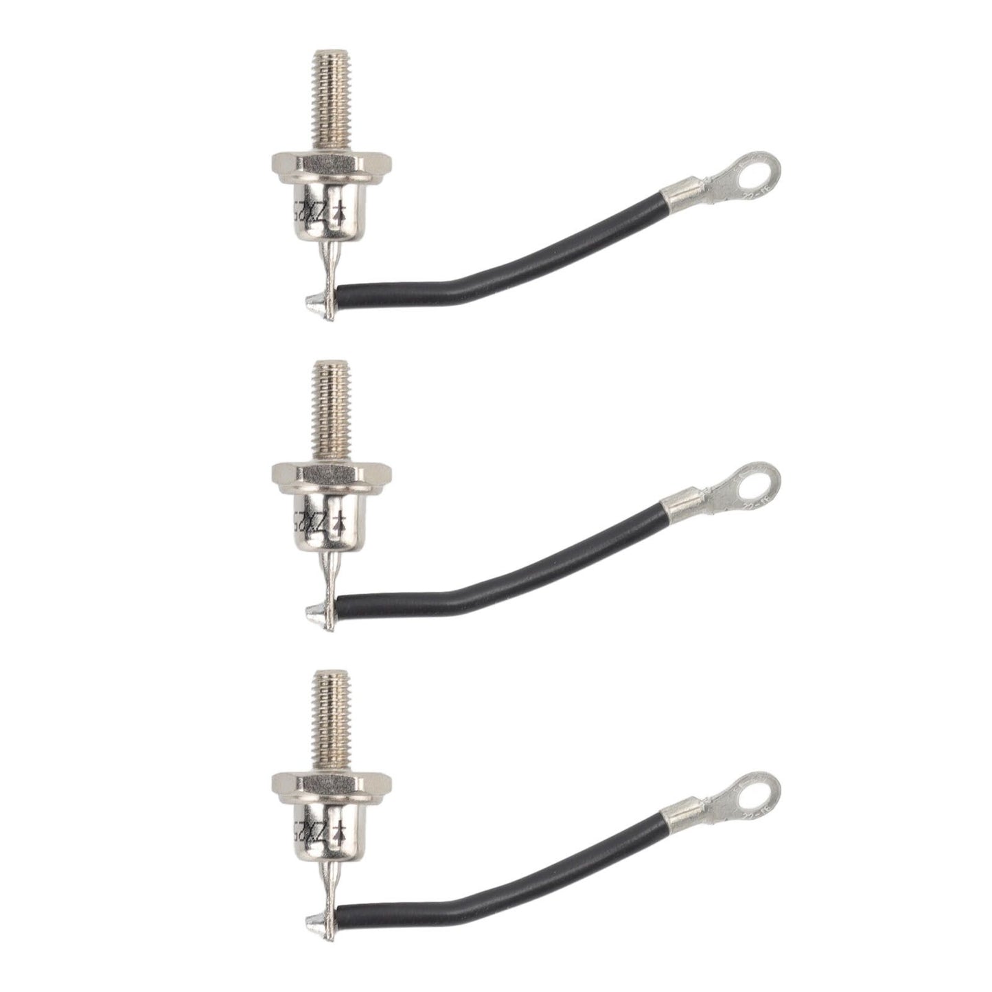 3PCS 25A ZX25 12 Diesel Generator Diode Small Portable Rectifier Diode Replacement Accessories Parts Negative V1294-YM0521-3111230001912
