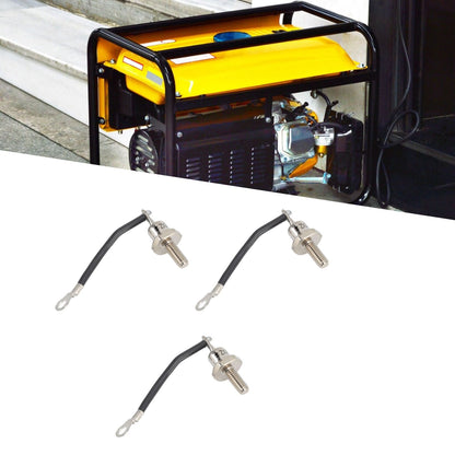 3PCS 25A ZX25 12 Diesel Generator Diode Small Portable Rectifier Diode Replacement Accessories Parts Negative V1294-YM0521-3111230001912