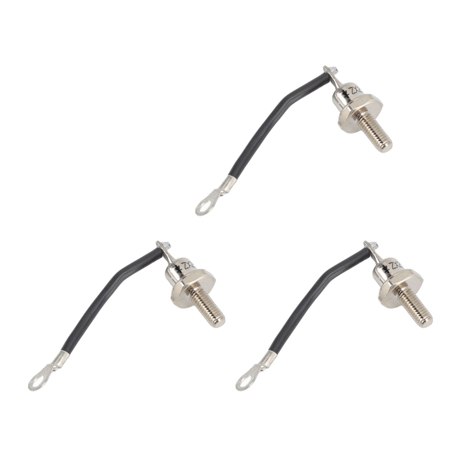 3PCS 25A ZX25 12 Diesel Generator Diode Small Portable Rectifier Diode Replacement Accessories Parts Negative V1294-YM0521-3111230001912