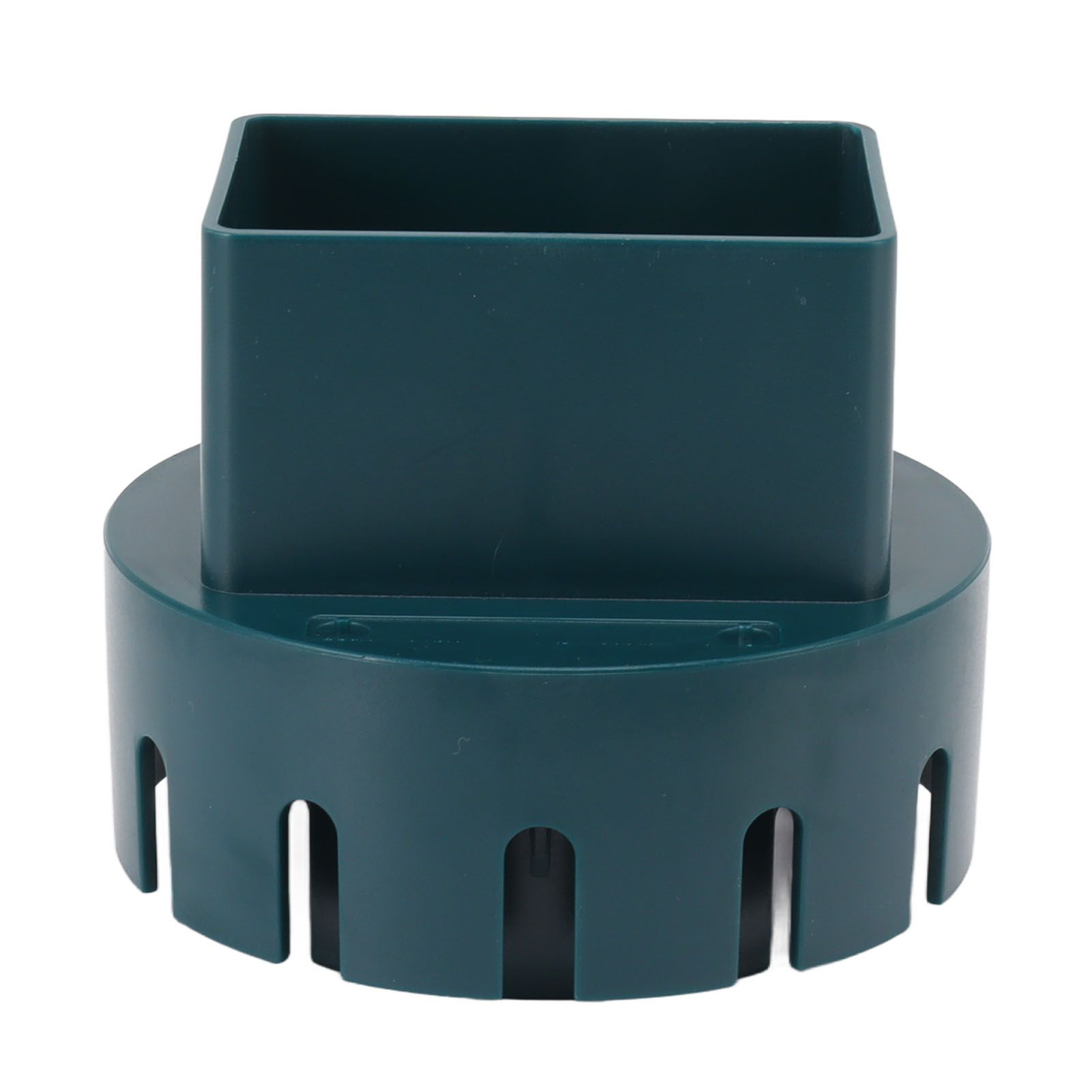 Downspout Adapter Plastic Drain Adapter Replacement Downpipe Converter Connector with Screws Green S 2x3in V1294-YM0521-3111230010113