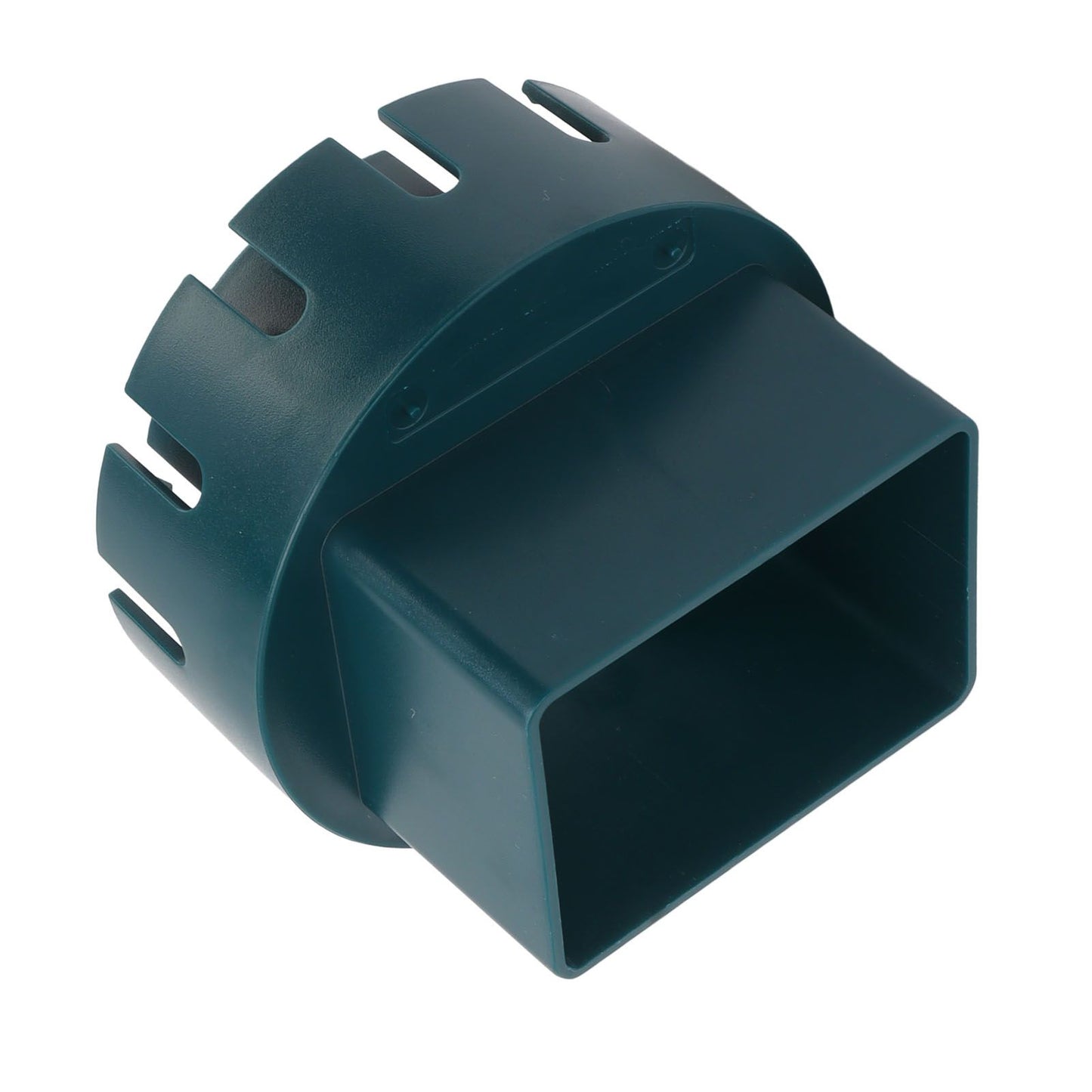 Downspout Adapter Plastic Drain Adapter Replacement Downpipe Converter Connector with Screws Green S 2x3in V1294-YM0521-3111230010113