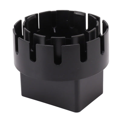 Downspout Adapter Plastic Drain Adapter Replacement Downpipe Converter Connector with Screws Black S 2x3in V1294-YM0521-3111230010114