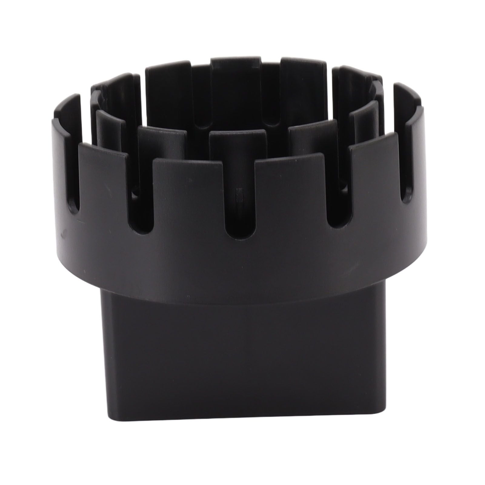 Downspout Adapter Plastic Drain Adapter Replacement Downpipe Converter Connector with Screws Black S 2x3in V1294-YM0521-3111230010114
