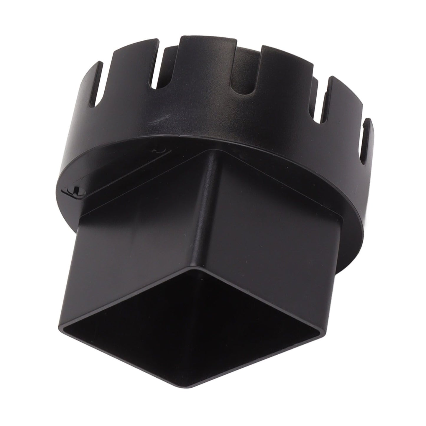 Downspout Adapter Plastic Drain Adapter Replacement Downpipe Converter Connector with Screws Black S 2x3in V1294-YM0521-3111230010114