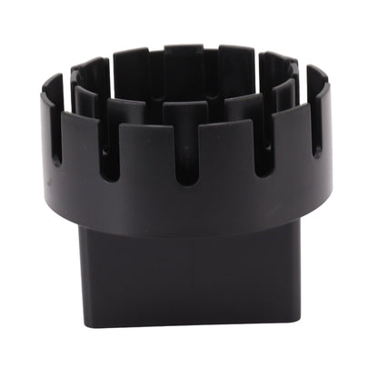 Downspout Adapter Plastic Drain Adapter Replacement Downpipe Converter Connector with Screws Black L 3x4in V1294-YM0521-3111230010118