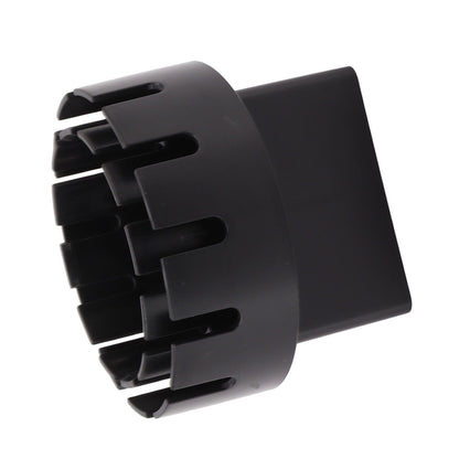 Downspout Adapter Plastic Drain Adapter Replacement Downpipe Converter Connector with Screws Black L 3x4in V1294-YM0521-3111230010118