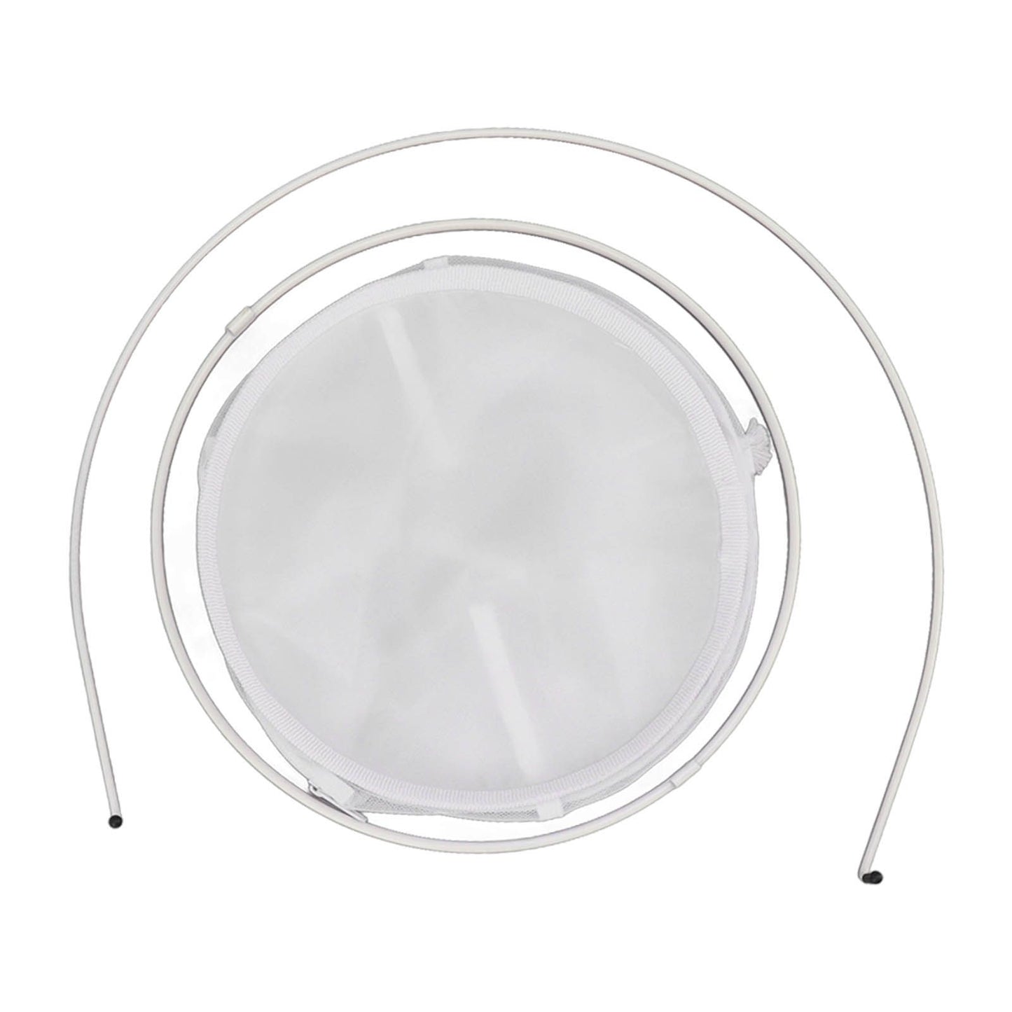 Cylindrical Iron Frame Hanging Cage Butterfly Habitat Cage Ornamental Outdoor Mesh Plant Cage V1294-YM0521-3111230020811