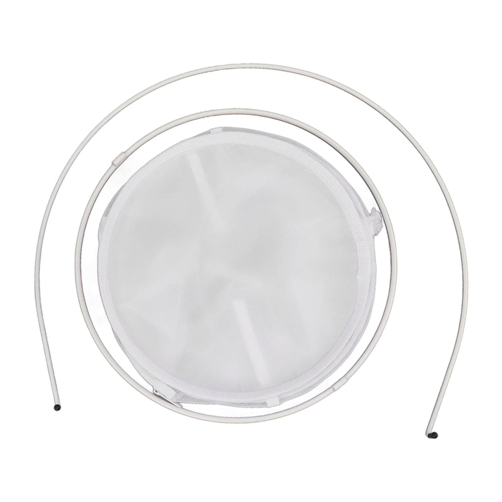 Cylindrical Iron Frame Hanging Cage Butterfly Habitat Cage Ornamental Outdoor Mesh Plant Cage V1294-YM0521-3111230020811