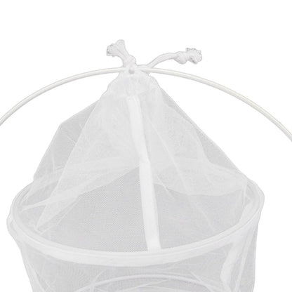 Cylindrical Iron Frame Hanging Cage Butterfly Habitat Cage Ornamental Outdoor Mesh Plant Cage V1294-YM0521-3111230020811