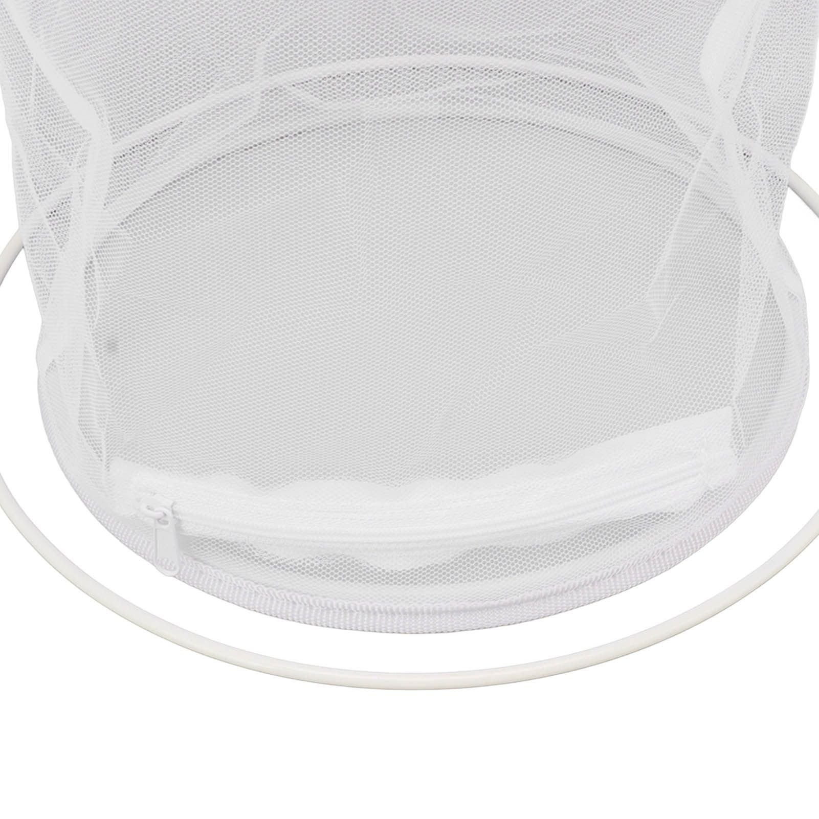 Cylindrical Iron Frame Hanging Cage Butterfly Habitat Cage Ornamental Outdoor Mesh Plant Cage V1294-YM0521-3111230020811