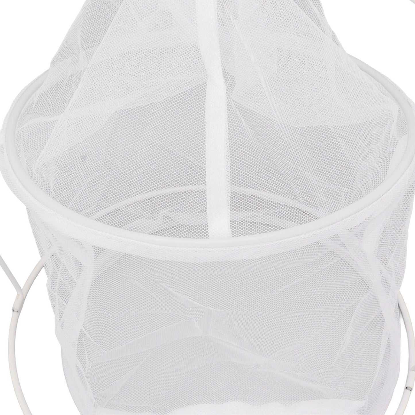 Cylindrical Iron Frame Hanging Cage Butterfly Habitat Cage Ornamental Outdoor Mesh Plant Cage V1294-YM0521-3111230020811