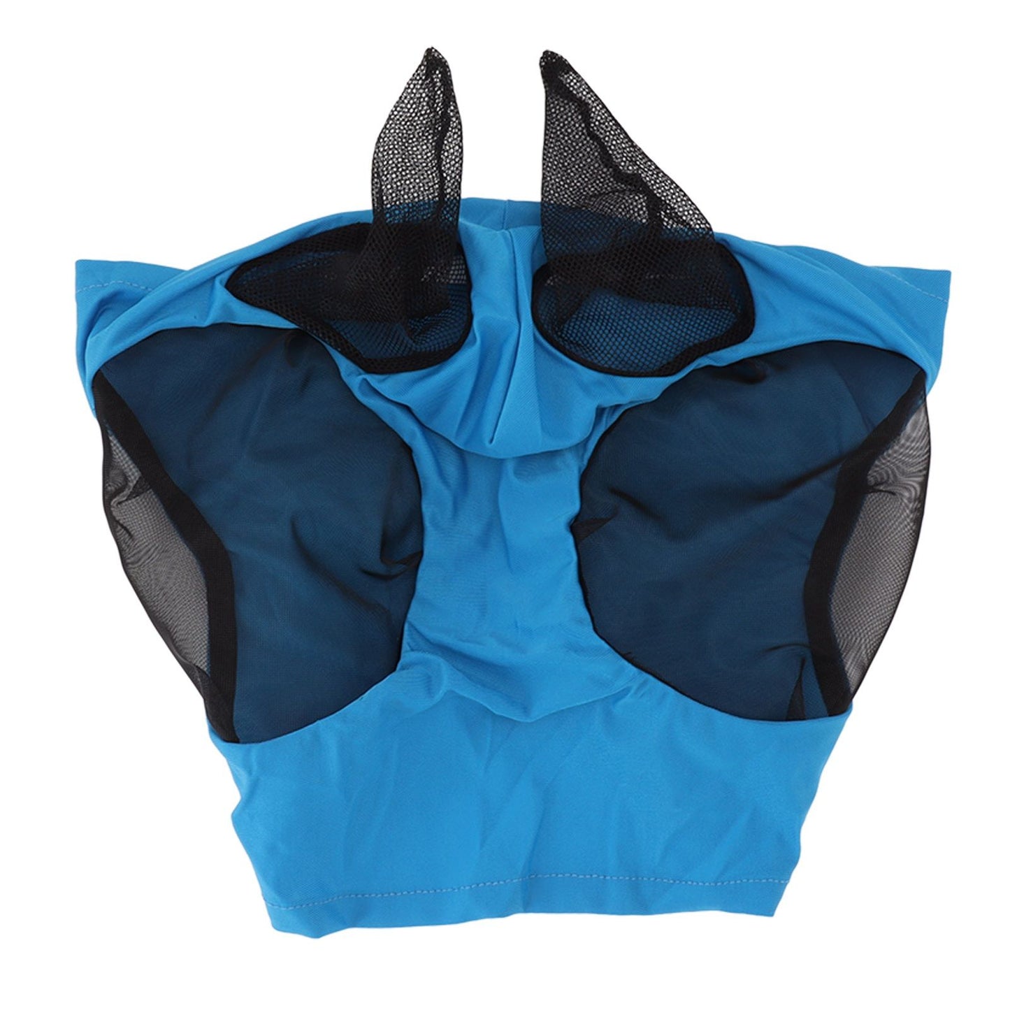 Horse Mesh Fly Mask Breathable Elastic Horse Face Mask with Ears Protection Riding Equestrian Equipment Blue V1294-YM0521-3111230022813