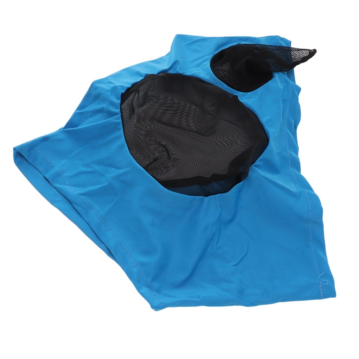 Horse Mesh Fly Mask Breathable Elastic Horse Face Mask with Ears Protection Riding Equestrian Equipment Blue V1294-YM0521-3111230022813
