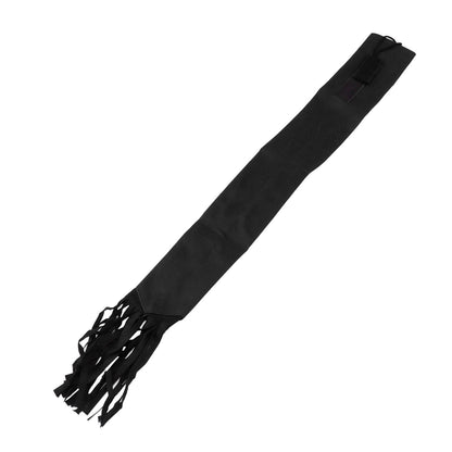 Horse Tail Protection Bag Non Woven Fabric Horsetail Guard with Fringe Hook and Loop Design Black V1294-YM0521-3111230023014