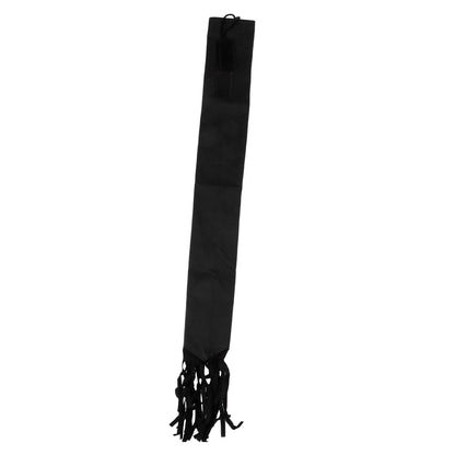 Horse Tail Protection Bag Non Woven Fabric Horsetail Guard with Fringe Hook and Loop Design Black V1294-YM0521-3111230023014