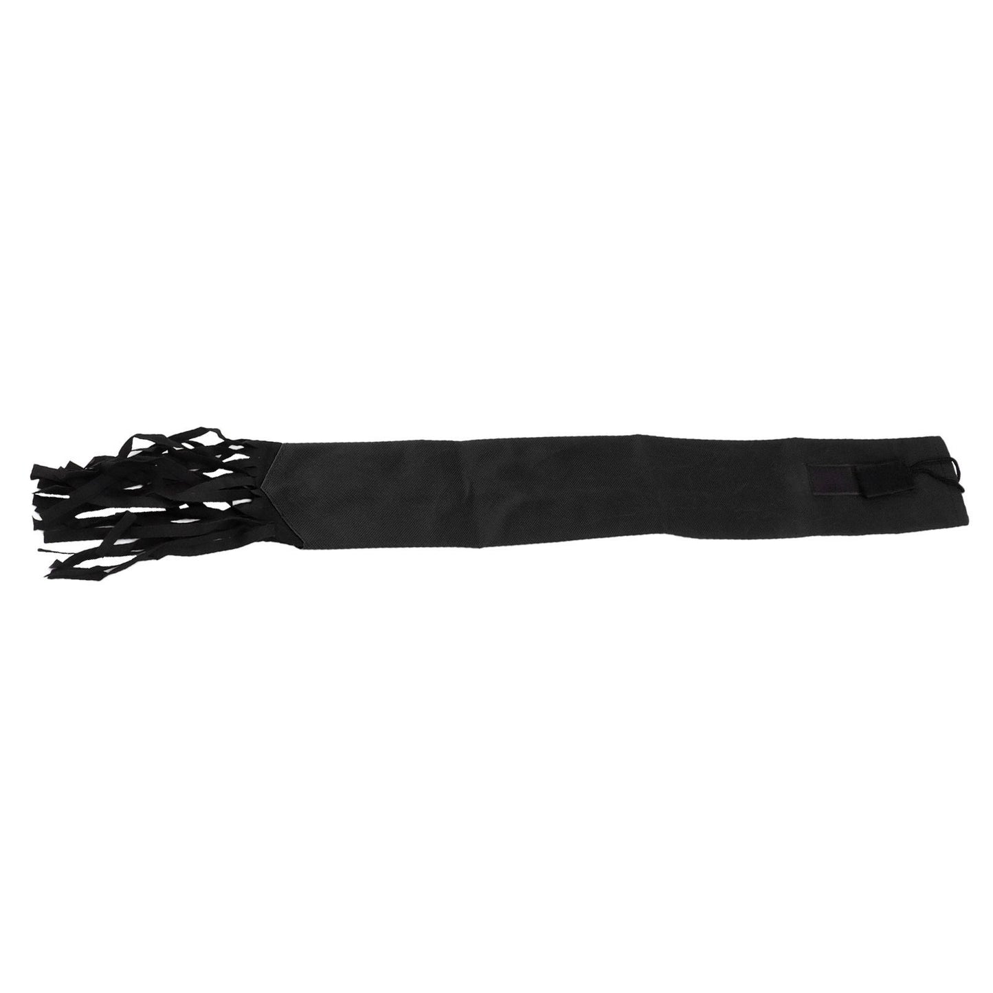 Horse Tail Protection Bag Non Woven Fabric Horsetail Guard with Fringe Hook and Loop Design Black V1294-YM0521-3111230023014