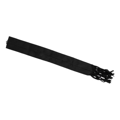Horse Tail Protection Bag Non Woven Fabric Horsetail Guard with Fringe Hook and Loop Design Black V1294-YM0521-3111230023014
