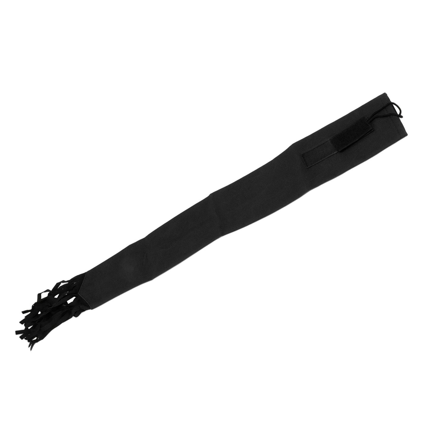 Horse Tail Protection Bag Non Woven Fabric Horsetail Guard with Fringe Hook and Loop Design Black V1294-YM0521-3111230023014