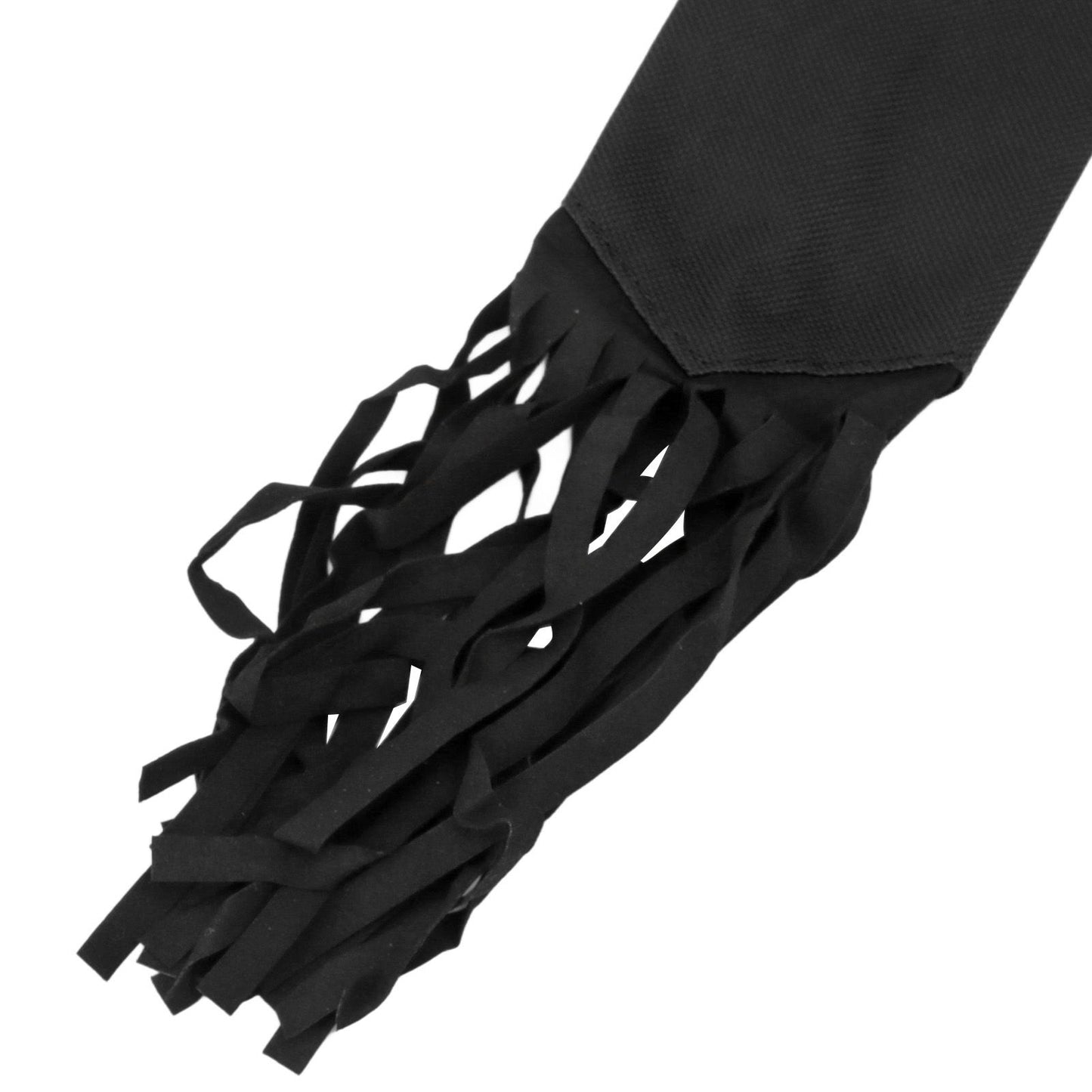 Horse Tail Protection Bag Non Woven Fabric Horsetail Guard with Fringe Hook and Loop Design Black V1294-YM0521-3111230023014