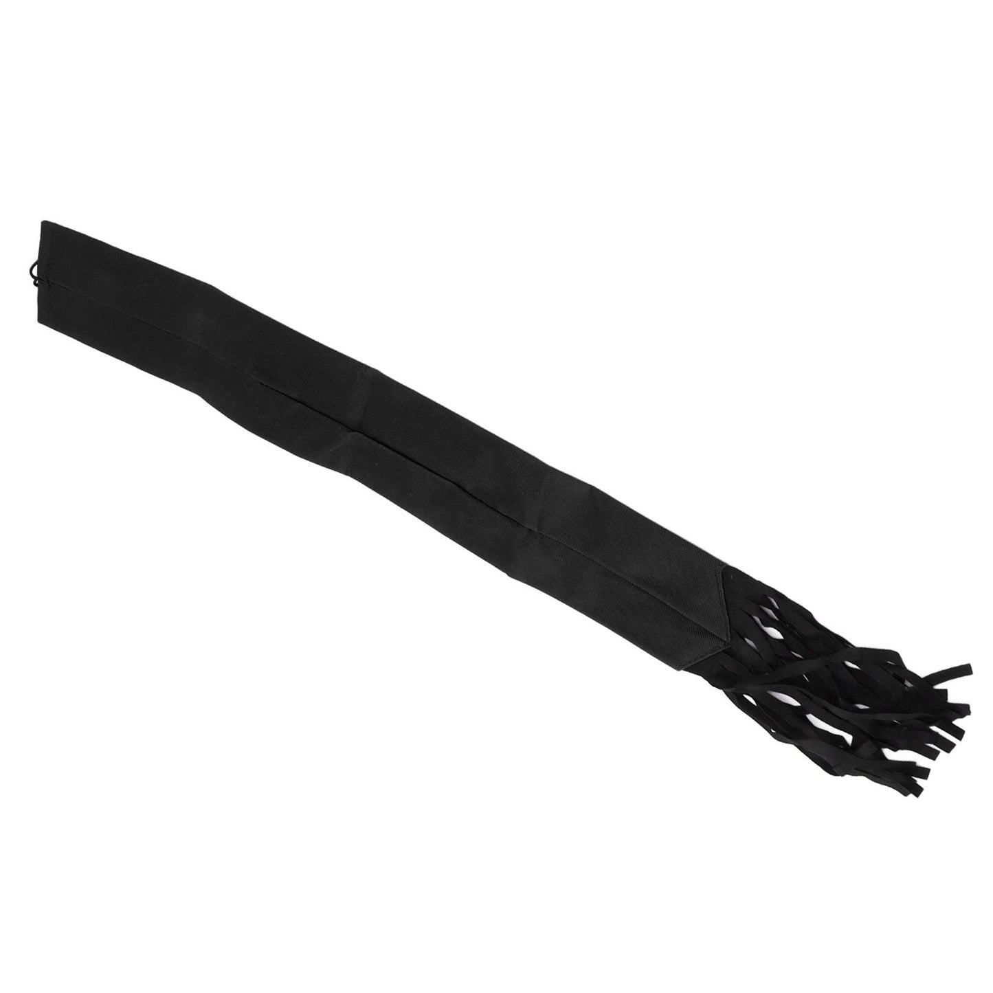 Horse Tail Protection Bag Non Woven Fabric Horsetail Guard with Fringe Hook and Loop Design Black V1294-YM0521-3111230023014