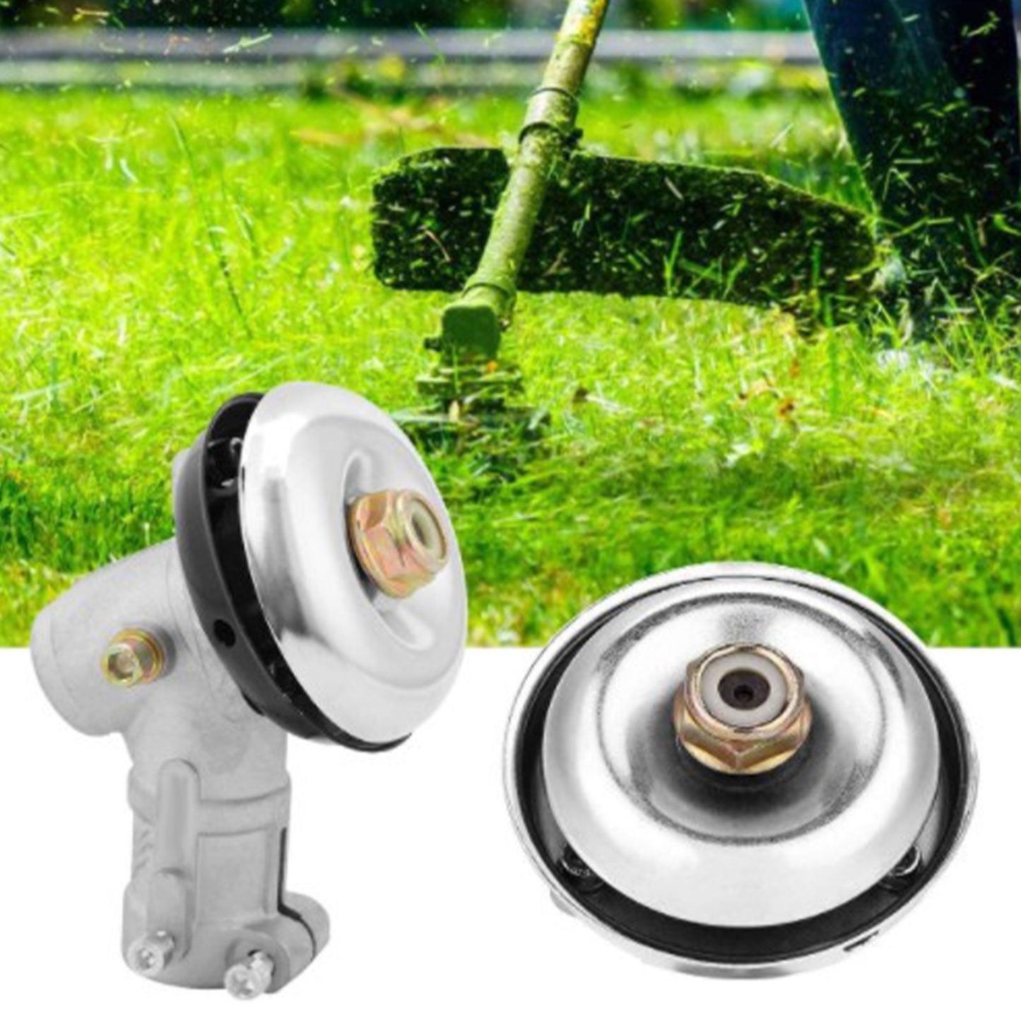 Universal Trimmer Head Aluminum Alloy Stable Incisive 9T Lawn Mower Trimmer Head V1294-YM0521-3111230023511